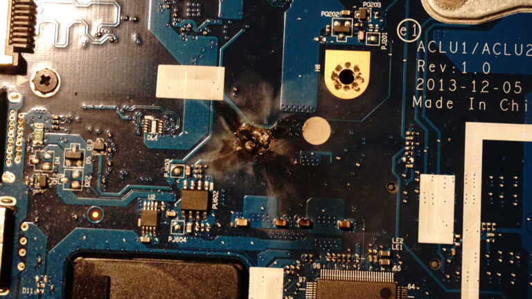 How do you know if your motherboard is fried?
