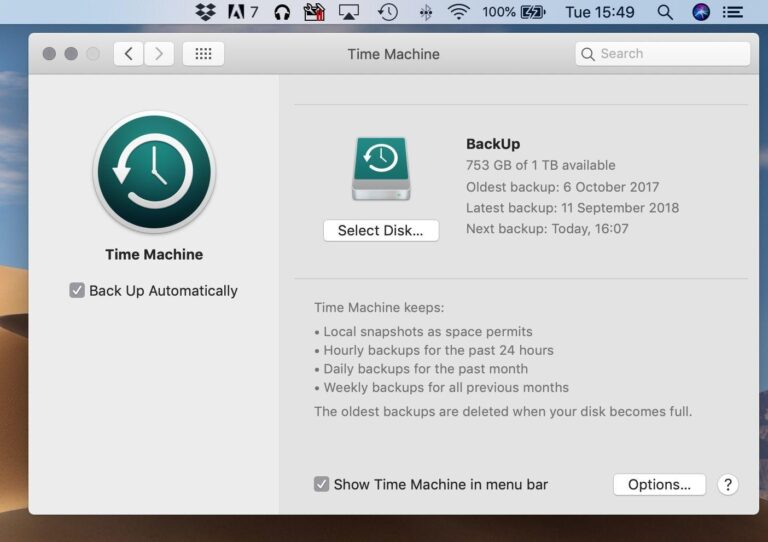 Cum te asiguri că Mac-ul tău are backup?