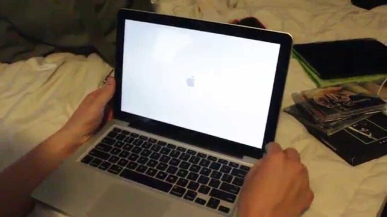 How do you turn on a MacBook after it dies?