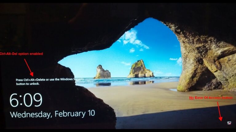 How do you unlock Ctrl Alt Delete?