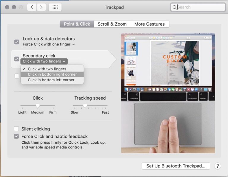Hur högerklickar du på en Mac?