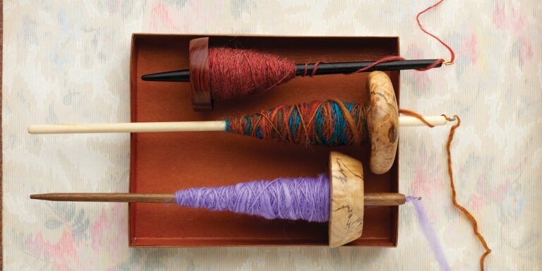How old is the drop spindle?