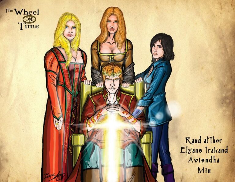 How tall is Rand in wheel of Time?