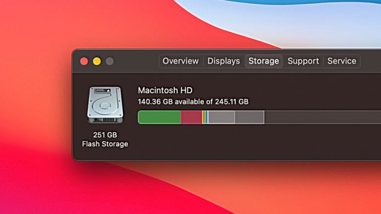 Er 256 GB i MacBook Air nok?