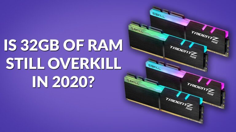 Er 32 GB RAM overkill?