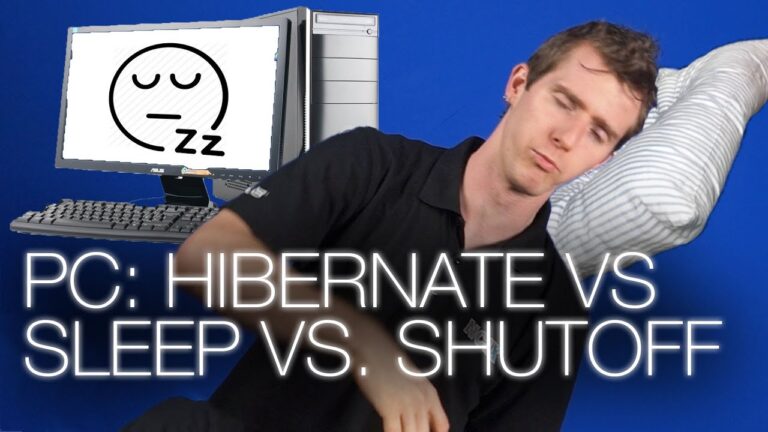 Is it better to let your computer sleep or shut it down?