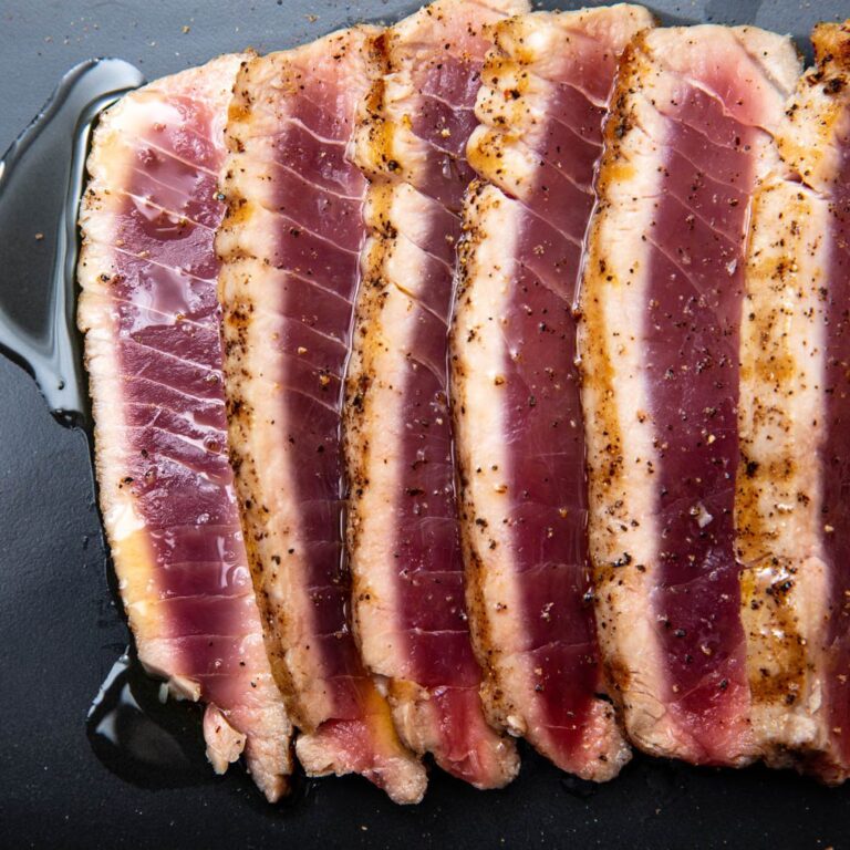 Is it OK to eat medium-rare tuna steak?