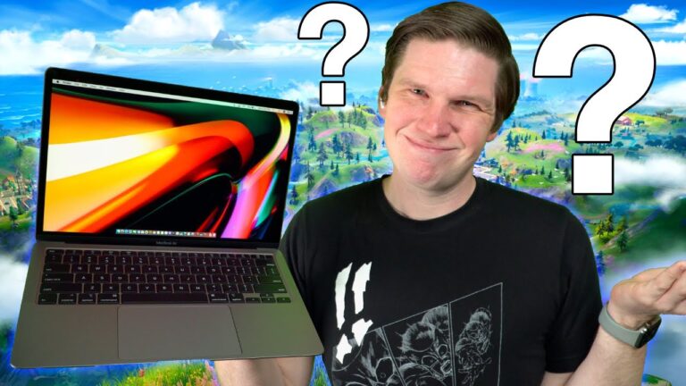Er det OK at spille på en MacBook Air?