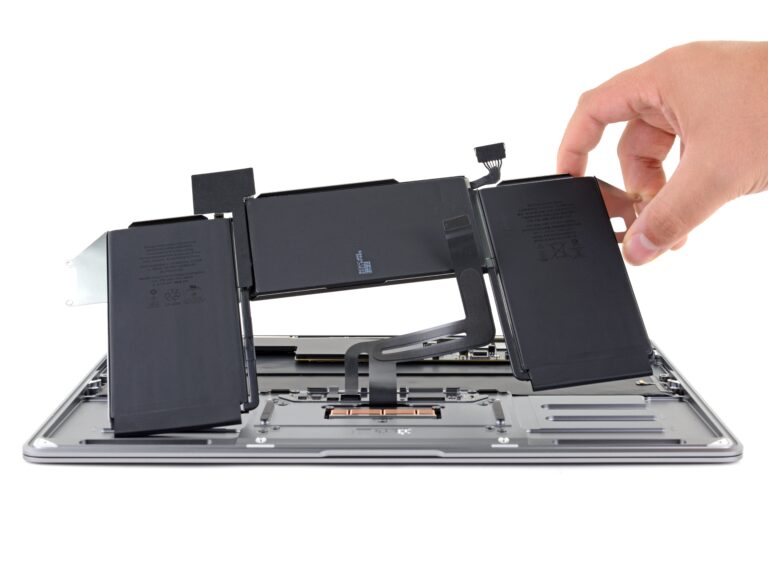 Är MacBook Air M1 batteri utbytbart?