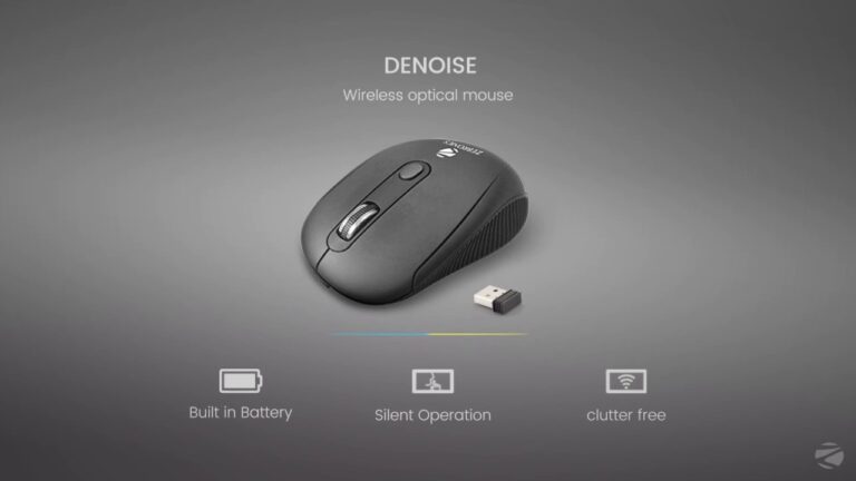 Is there a mouse with no clicking sound?
