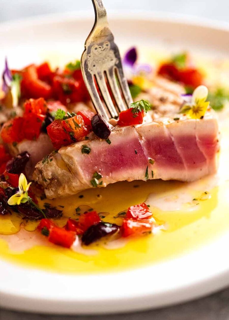 Is tuna steak a meat?