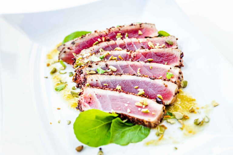 Is tuna steak considered red meat?
