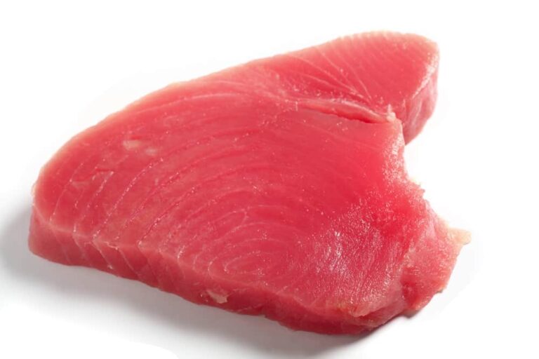 Is tuna steak OK to eat raw?