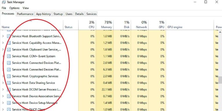 Should I disable svchost?