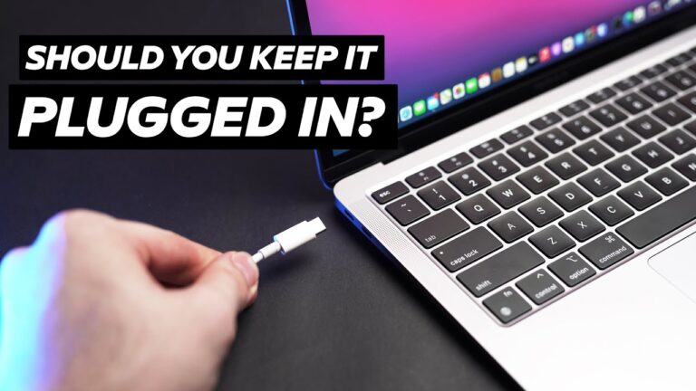 Skal jeg lade min MacBook Pro være tilsluttet, mens jeg bruger den?