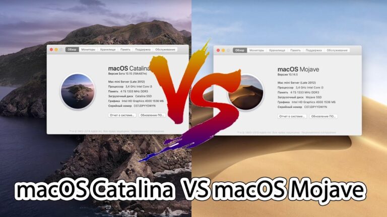 Should I use Catalina or Mojave?