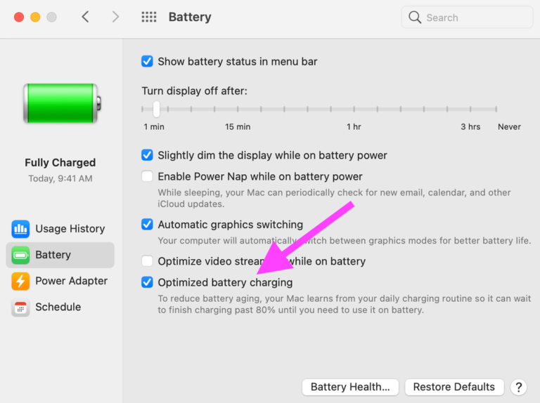 Should you charge your Mac to 100%?