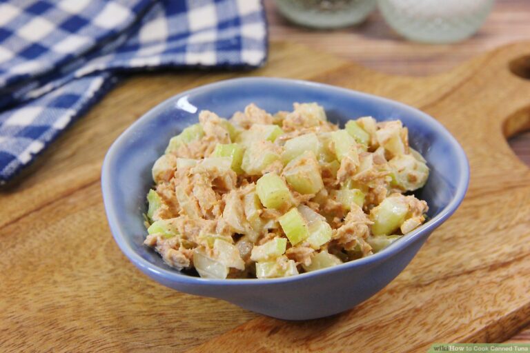 Should you cook canned tuna?