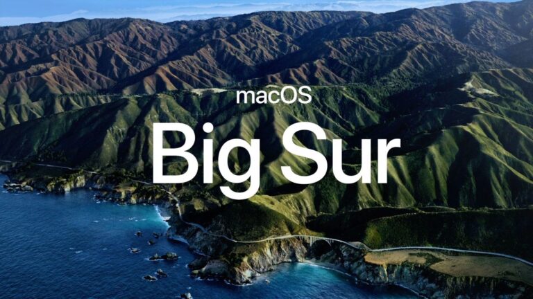 Var kommt nach Big Sur?