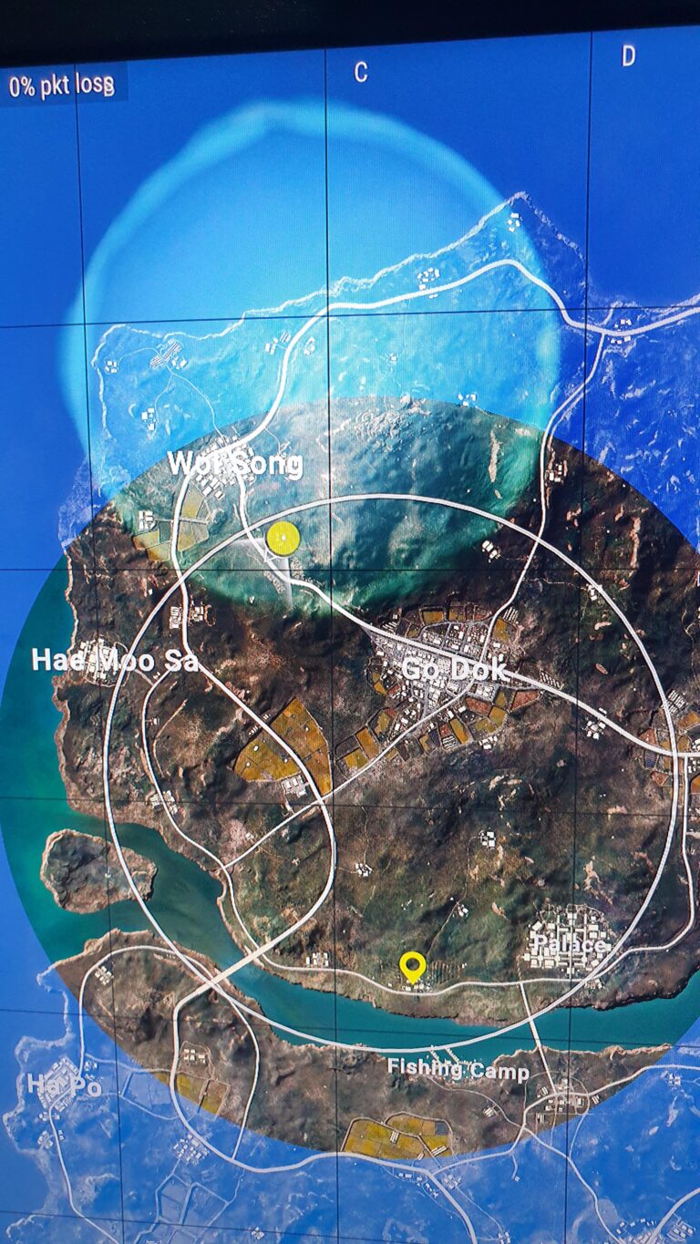 Hvad er de blå zoner PUBG?