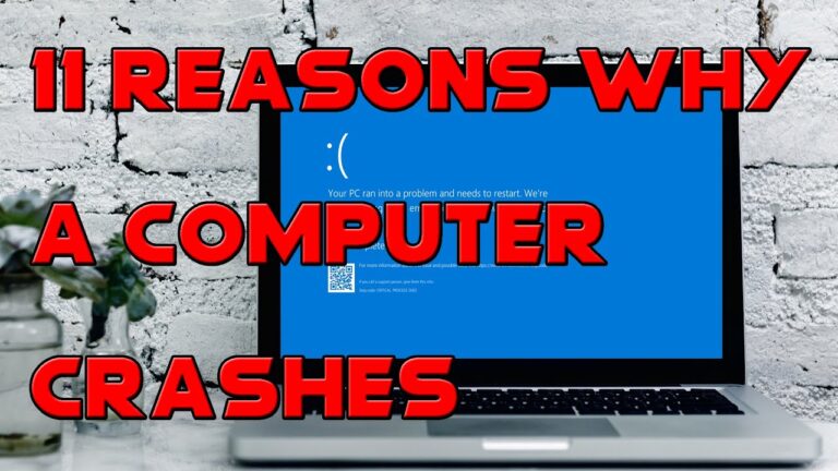 What causes computers to crash?