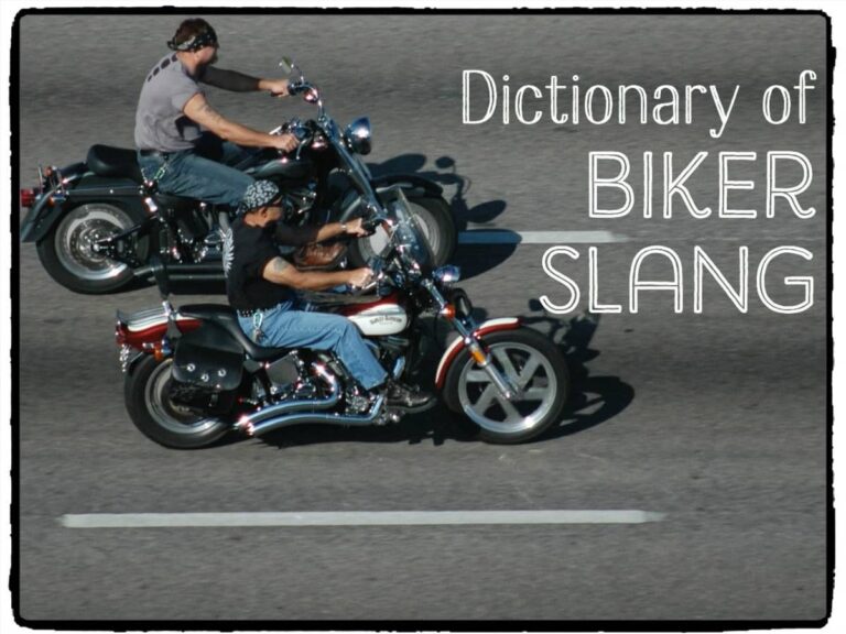 Vad kallar man en motorcykelförare?
