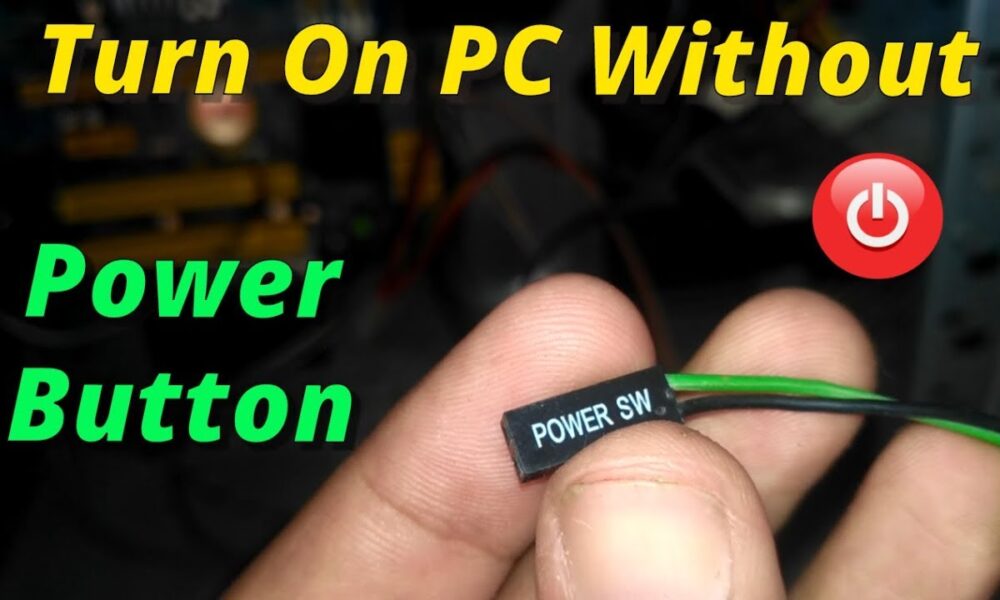 What do you do if your computer power button wont turn on? TechDIY.info