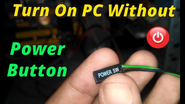 What do you do if your computer power button wont turn on?
