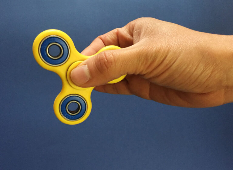 What does a fidget spinner do?