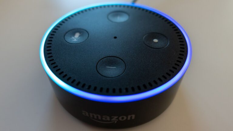 What does it mean when Alexa is flashing?