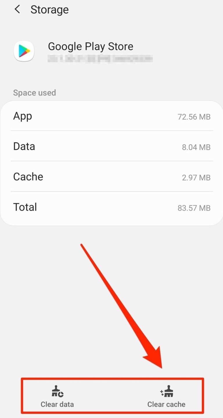 What happens if I clear cache on Google Play store?