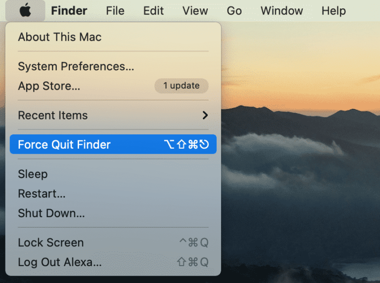 Vad händer om du avslutar Finder på Mac?