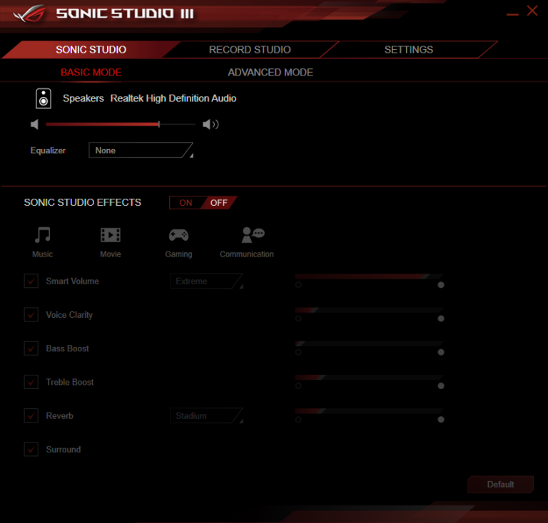 What is ASUS Sonic Studio?