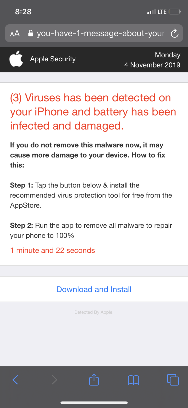 What is malware Apple?