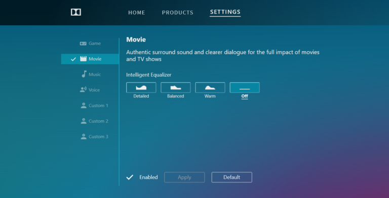 What is performance mode in Dolby Atmos?