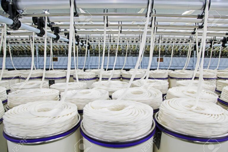 What is spinning of cotton?