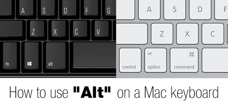 Vad är Alt-tangenten på Mac?