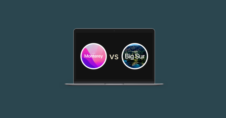 What is the difference between macOS Big Sur and Monterey?
