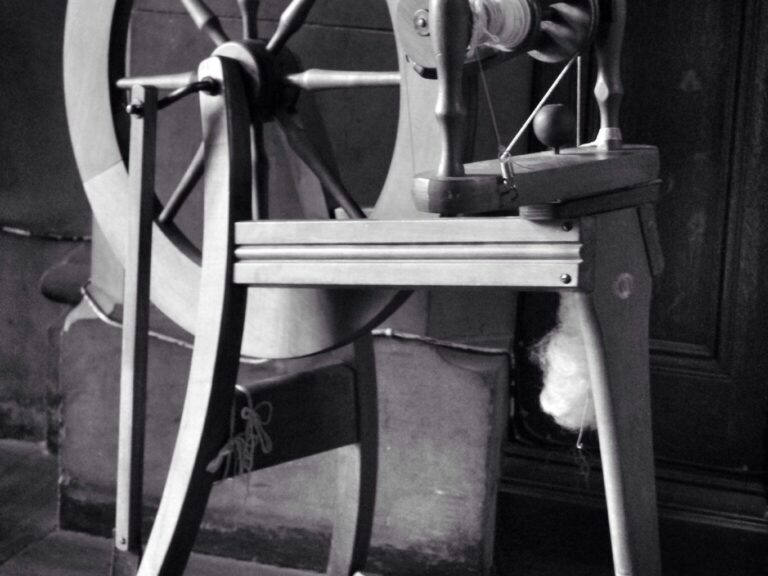 What is the impact of spinning wheel to the mankind?