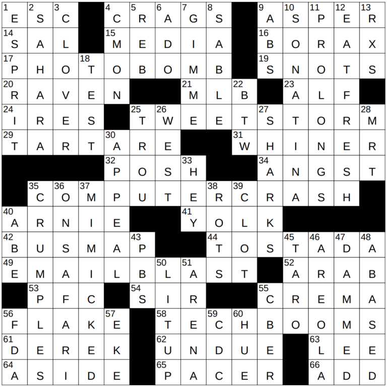 What is the spinning beach ball of death NYT crossword clue?