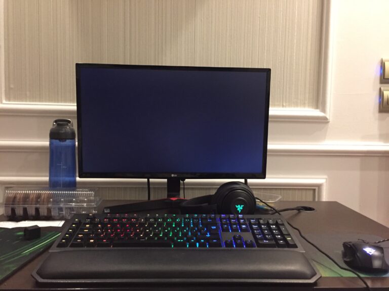 When I startup my computer the screen is black?