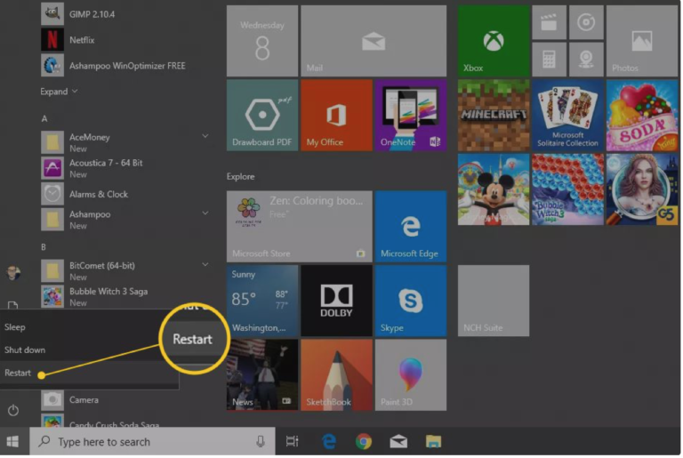 When should I reboot my computer?
