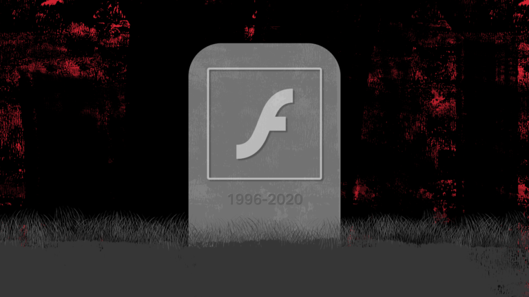 When was Adobe Flash discontinued?