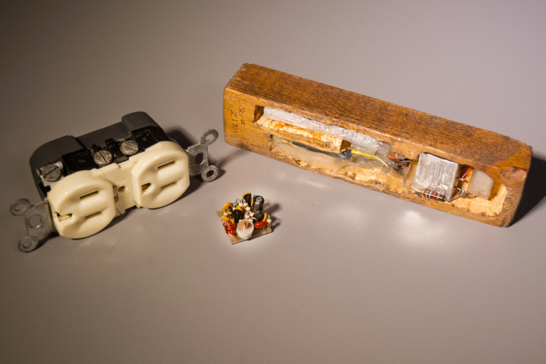 Where can listening devices be hidden?