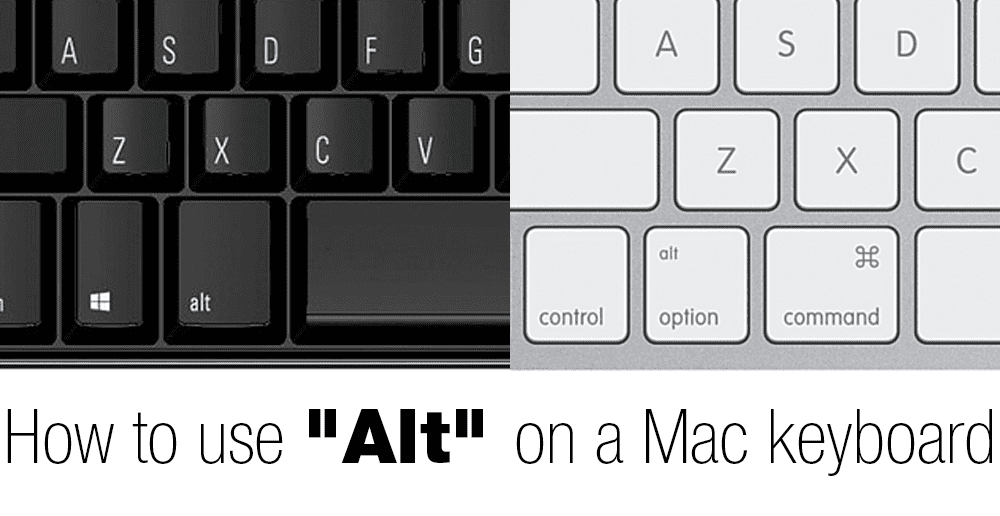 Where Is The Alt Key On A Mac