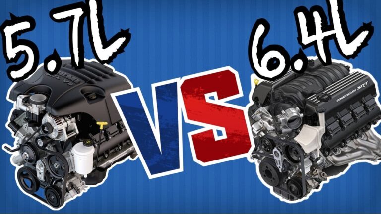 Hvilken motor er bedre 5.7 eller 6.4 HEMI?