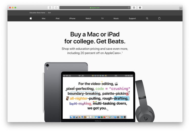 Who qualifies for Apple student discount?