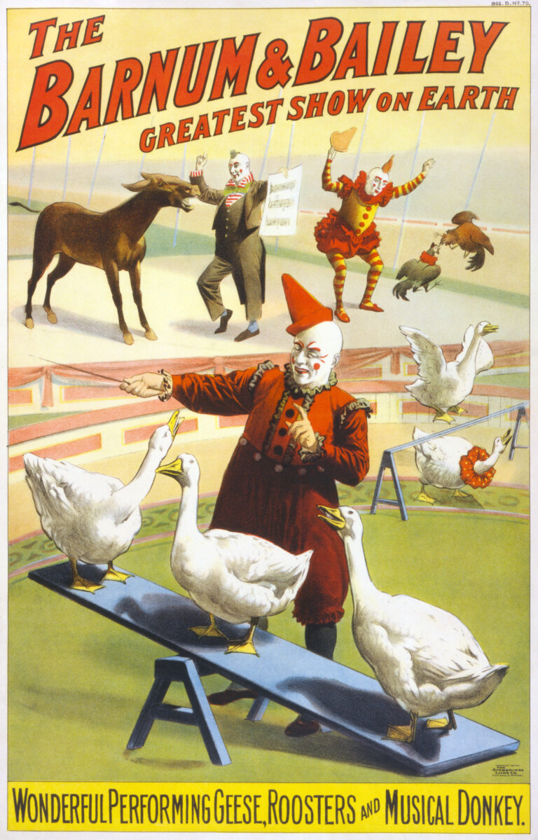 Who started the first circus?