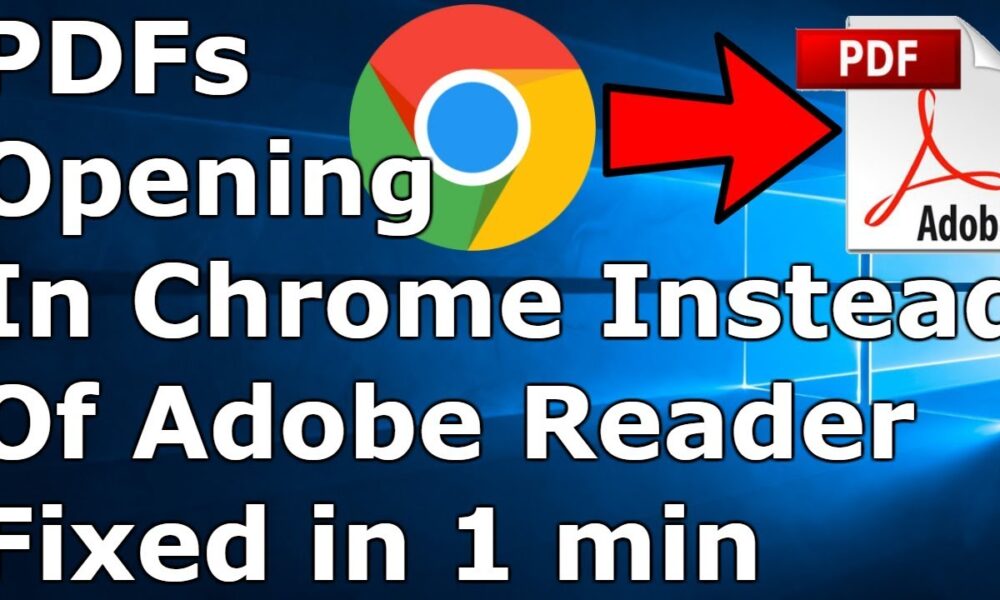 Warum werden meine PDFs in Chrome statt in Adobe TechDIY.info