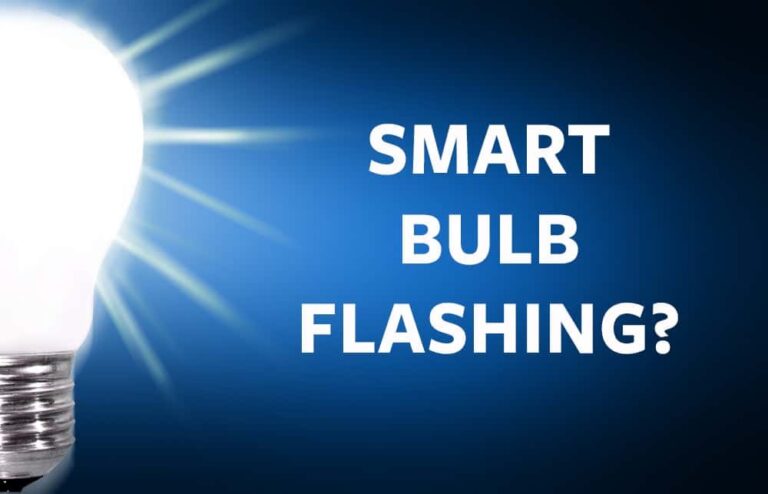 Hvorfor blinker mine smarte lys?